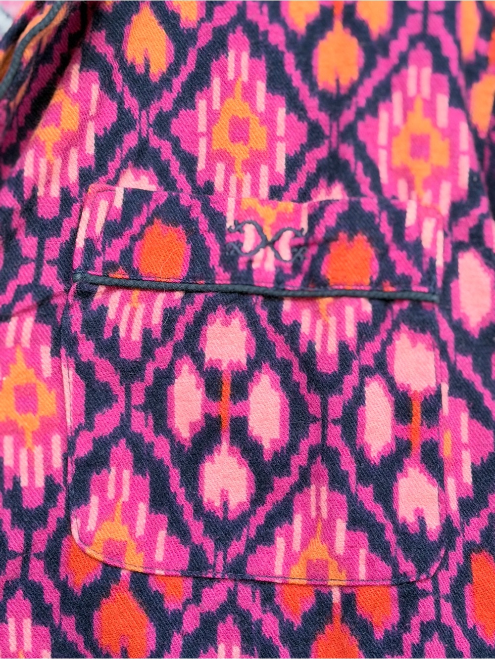 C. Wonder Pink & Purple Geometric Pajama Set- Size X-Small - Picture 6 of 9